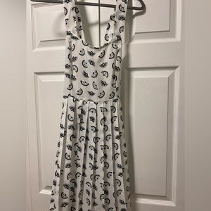Cross back summer dress